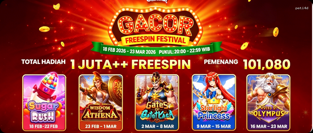 Login peti4d Sekarang Bonus Melimpah